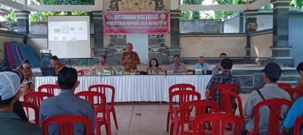 PEMERINTAH DESA ALASANGKER MELAKSANAKAN MUSDESUS PEMBENTUKAN KOPERASI MERAH PUTIH