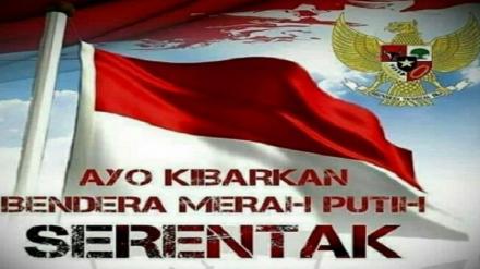 PENGUMUMAN PEMASANGAN BENDERA MERAH PUTIH DI DESA ALASANGKER