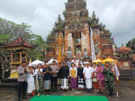 MEJAYA-JAYA DAN PENGUKUHAN KELIAN  DESA ADAT DAN PRAJURU DESA ADAT BALE AGUNG TENAON MASA AYAH 2026-