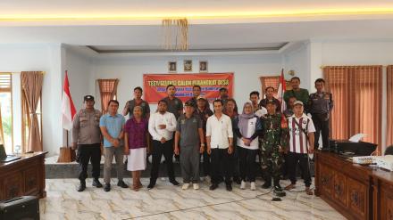 PENJARINGAN DAN PENYARINGAN CALON PERANGKAT DESA UNTUK POSISI KELIAN BANJAR DINAS TENAON