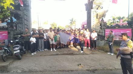 Jalan Santai dan Lomba Rakyat Meriahkan HUT RI ke-81 di Desa Alasangker